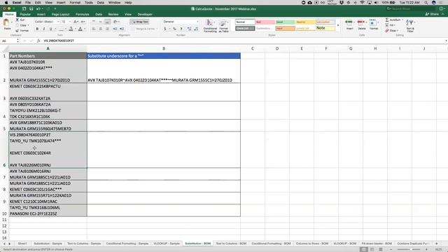 Excel Tricks for Messy BOMs смотреть онлайн