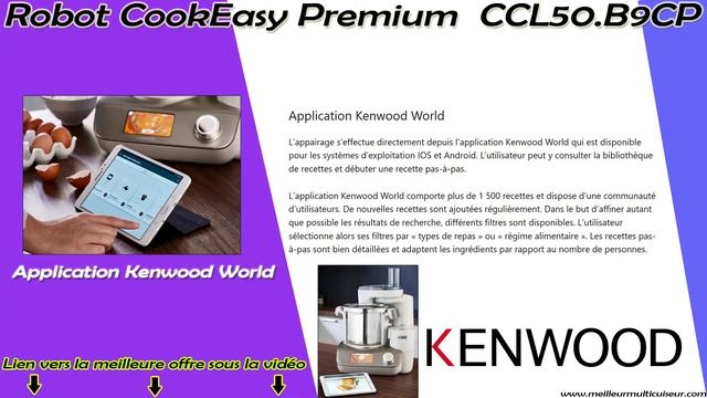 ? Robot Connecté CookEasy Premium Kenwood : Avantages & Inconvénients ? Avis 2023 смотреть онлайн