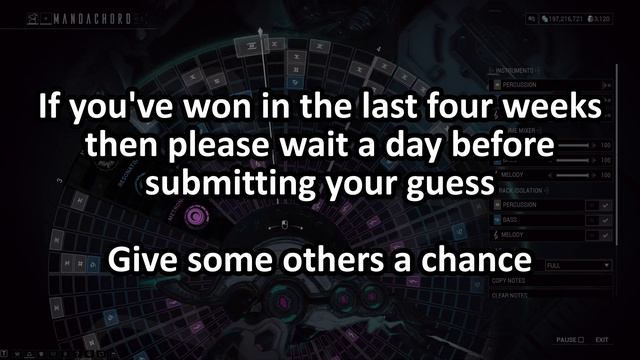 Warframe Mandachord Contest (finished): Name That Tune 271 смотреть онлайн