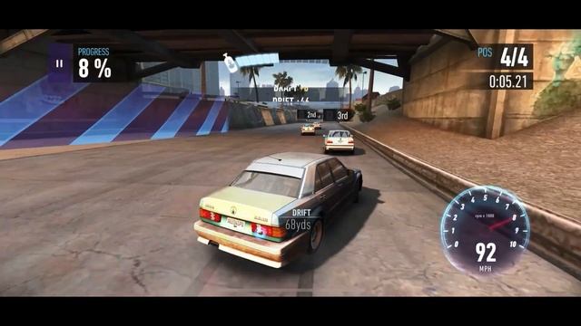 Need For Speed No Limits - Mercedes-Benz 190 E 2.5-16 Evolution II | Takeover | Day 1 смотреть онлайн
