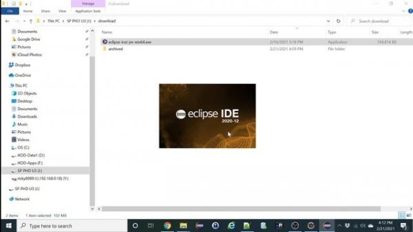 How to install the latest Eclipse IDE for java development