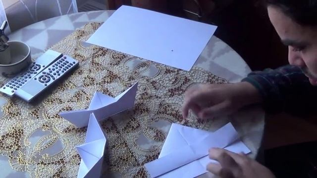 40. Как сделать из бумаги бумажный кораблик. смотреть онлайн