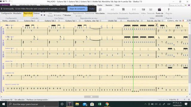 OG-Palladio-Score Tab смотреть онлайн