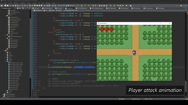 Hit Detection (and Bug Fix) - How to Make a 2D Game in Java #23 смотреть онлайн