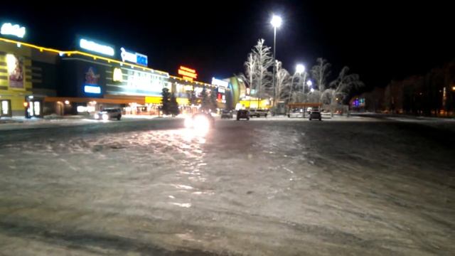 Kia Shuma 2. гололед . смотреть онлайн