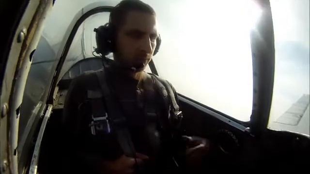 Як-52. Первый полет мужа.