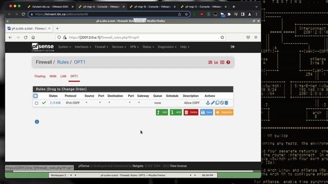 Dynamic IPv6 routing using pfSense and OSPF смотреть онлайн
