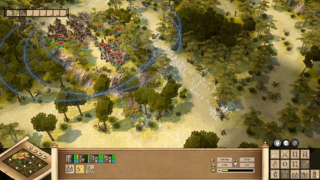 Praetorians HD Remaster - 1vs5 Egyptians Gameplay