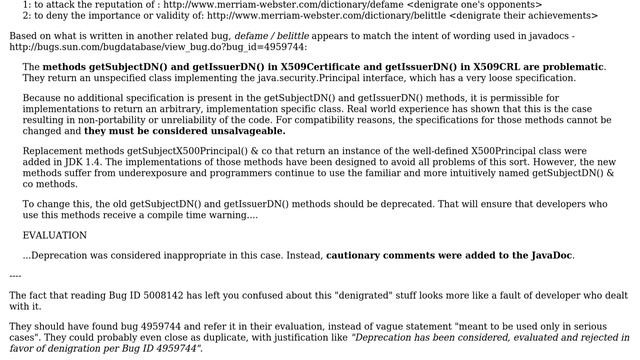 Software Engineering: Deprecated vs. Denigrated in JavaDoc? (2 Solutions!!) смотреть онлайн