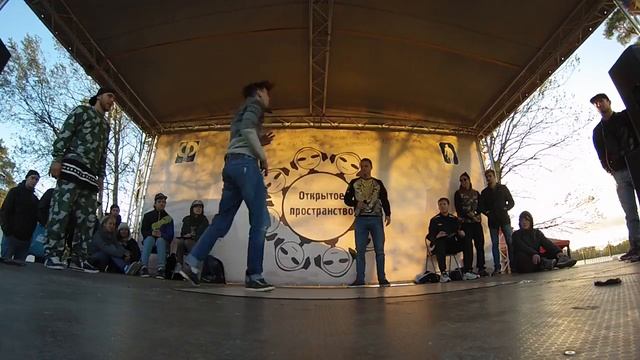 Kosto vs Falsh | FINAL 1x1 | OPEN SPACE BATTLE 2014 - #bboy #bgirl #breakdance смотреть онлайн