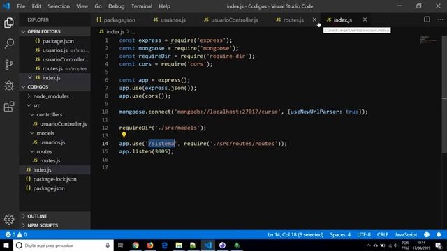 Curso Básico de NodeJS e MongoDB - CRUD - Aula 03 - Select смотреть онлайн
