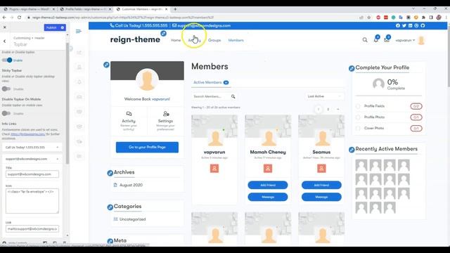 Reign Theme - BuddyPress and BuddyBoss Platform Getting Started смотреть онлайн