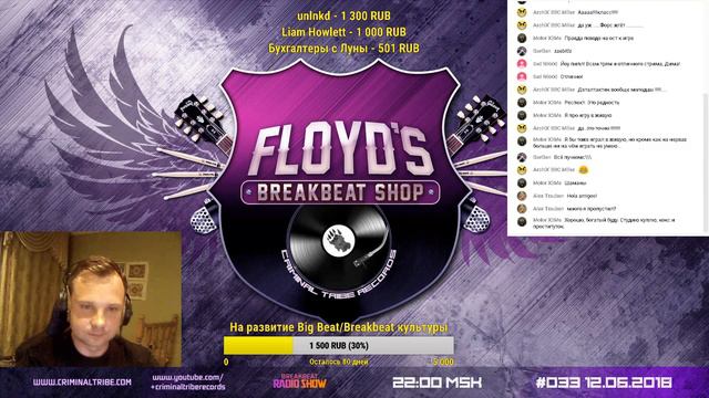 [Stream] Floyd the Barber - Breakbeat Shop #033 [RU] смотреть онлайн