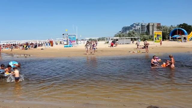 #АНАПА. ПОГОДА 21.06.2019 МЕСТ НЕТ!!! ЦЕНТРАЛЬНЫЙ ПЛЯЖ АНАПЫ - ВОЗЛЕ АНАПКИ смотреть онлайн