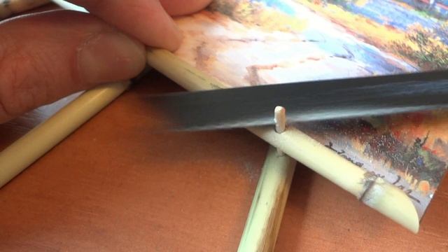 Рамка мольберт для фотографии из тростника своими руками смотреть онлайн