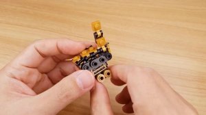 How to build LEGO brick micro hand transformer mech - God Hand
