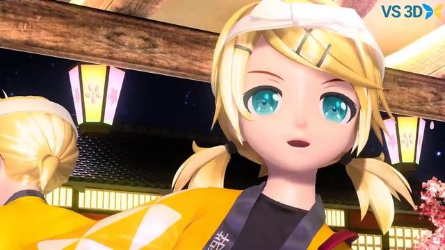 鏡音八八花合戦 (Kagamine Hachi-Hachi Hana no Kassen) - Kagamine Rin & Len | Project DIVA Arcade Future Ton смотреть онлайн