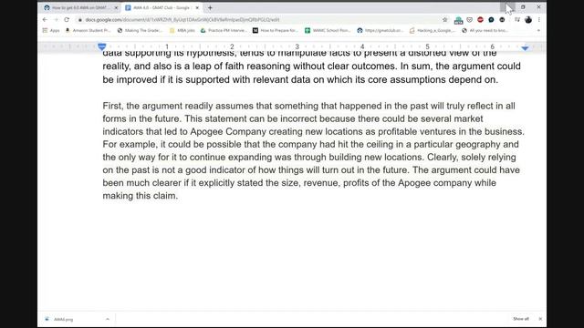 How to get a perfect AWA score on the GMAT смотреть онлайн