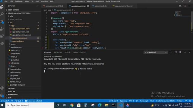 Angular 9 Modules creation and calling angular modules смотреть онлайн