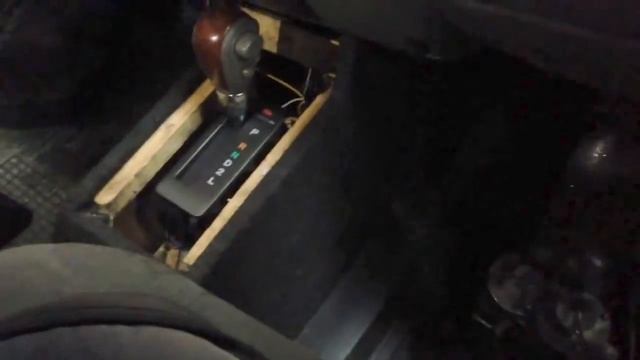 Двигатель 1JZGE на Газели   Установка селектора АКПП