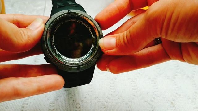 Мужские спортивные часы SYNOKE , #распаковка #AliExpress #men #watch смотреть онлайн