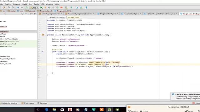 Android Fragments best code example смотреть онлайн