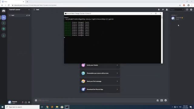 automatic discord status changer free download (python script) смотреть онлайн