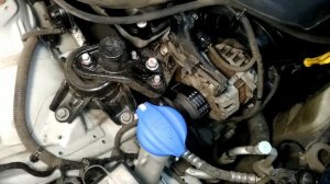 Замена ремня привода генератора KIA Ceed