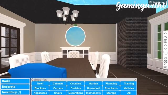 Family House Build | Roblox Bloxburg | GamingwithV смотреть онлайн