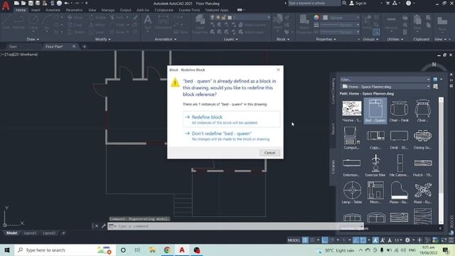 How to Insert Fixtures in AUTOCAD I GV Envisions Tutorial смотреть онлайн