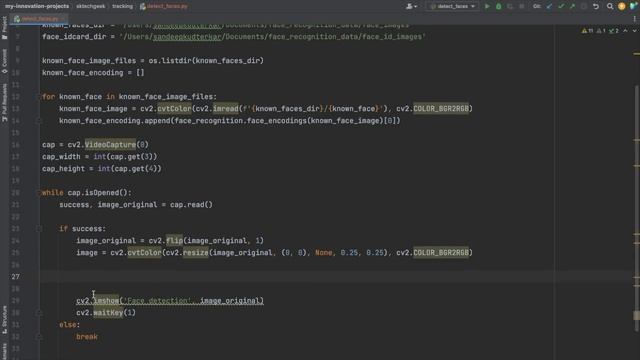 Building Face Recognition application in Python. смотреть онлайн