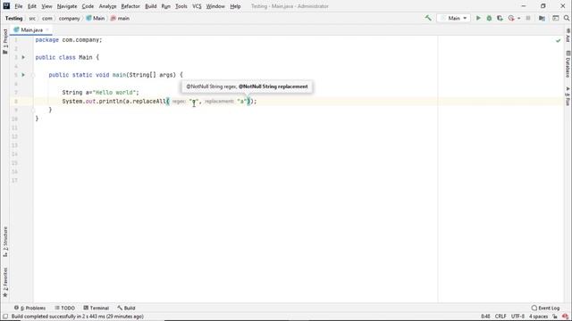 Replace string in Java-Java programming for beginners смотреть онлайн