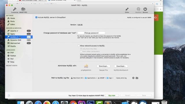 Как установить и настроить локальный сервер на Mac. Настройка MAMP смотреть онлайн