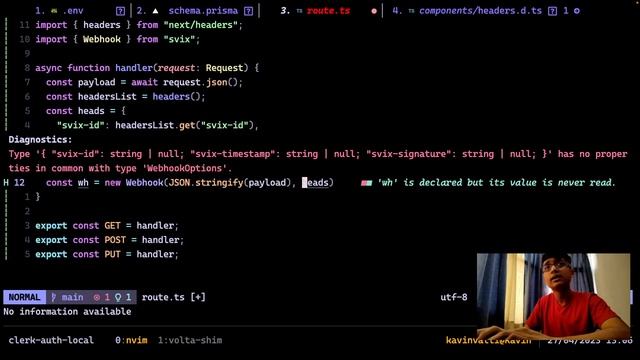 How to sync Clerk authenticated users with your own database in NextJS 13?! | Clerk Pt. 2 смотреть онлайн
