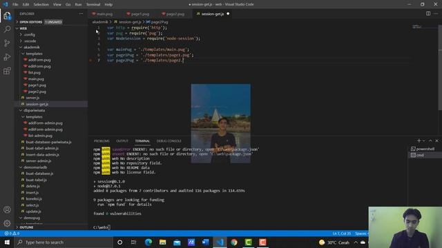 #50. Session dengan Node.js смотреть онлайн