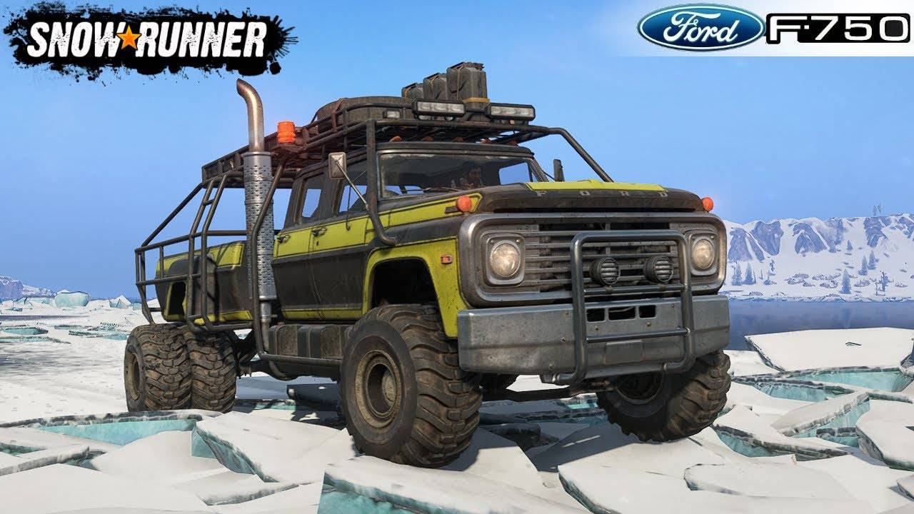 SnowRunner ★ Мэн (США) ★ Ford 750 едет на разведку ★ Режим Хардкор. #091 смотреть онлайн