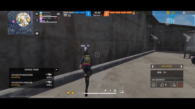 5 finger gameplay renked 😱 only Headshot 🔥 free fire iPhone 14 🎯 смотреть онлайн