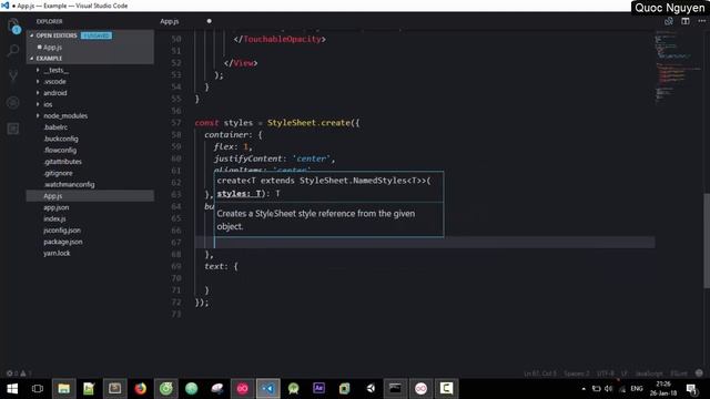 React Native Loading Spinner - Custom ActivityIndicator In React Native смотреть онлайн