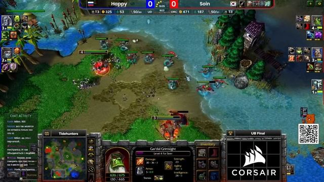 WarCraft 3 TeD Cup 7 группа C (Happy) с Майкером смотреть онлайн