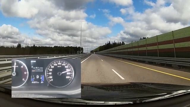 Как разгоняется Мицубиси Паджеро Спорт 3. смотреть онлайн