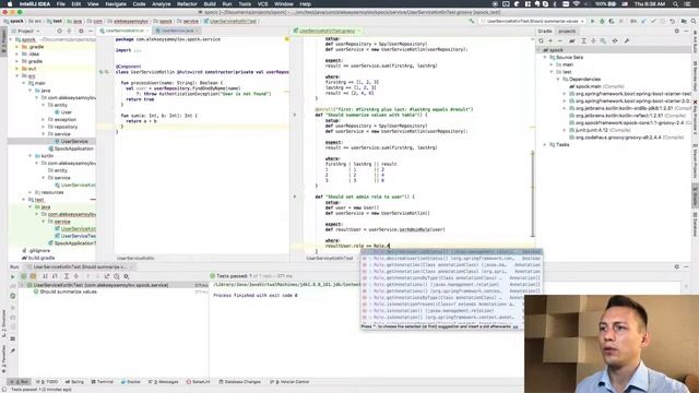 TDD, Kotlin, Spock смотреть онлайн