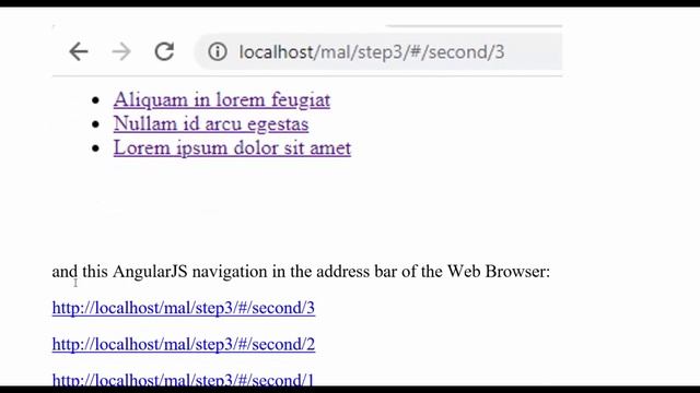 Explanation Step 3 The PHP part of AngularJS navigation смотреть онлайн