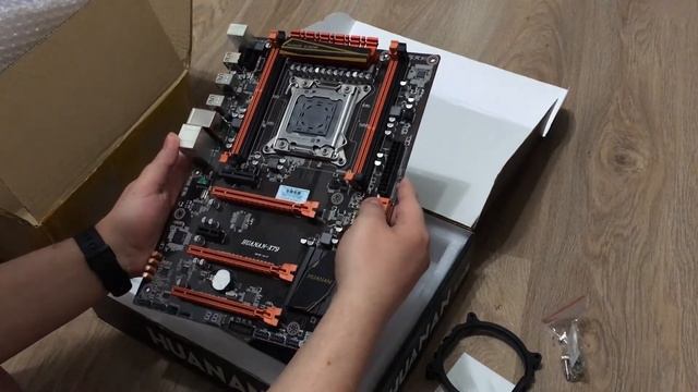Материнская плата HUANAN Deluxe X79 VER 13 с Aliexpress смотреть онлайн