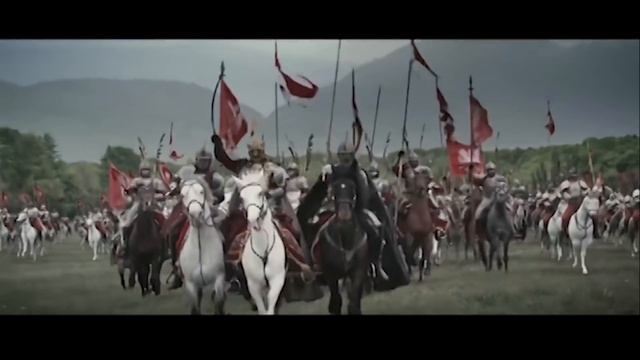 Siege of Vienna 1683 Jan III Sobieski cavalry charge (with Lord of The Rings feels) смотреть онлайн