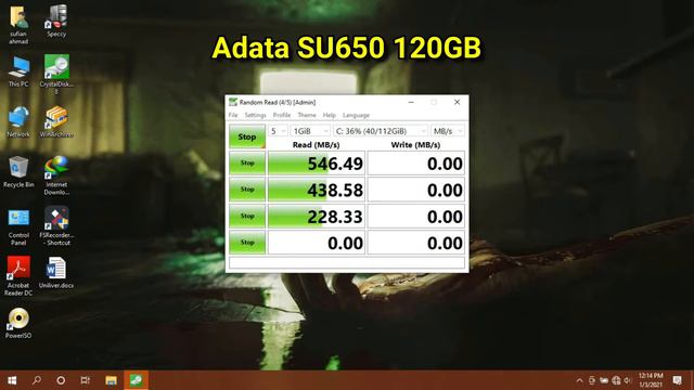 Adata SU650 Review | CrystalDiskMark & Benchmark Test (2021)