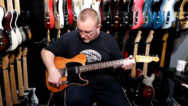 Fender Palo Escrito Telecaster FSR 2007 Natural смотреть онлайн