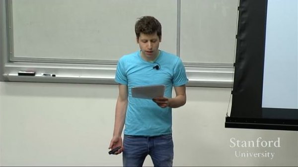 Lecture 1 - How to Start a Startup (Sam Altman, Dustin Moskovitz)