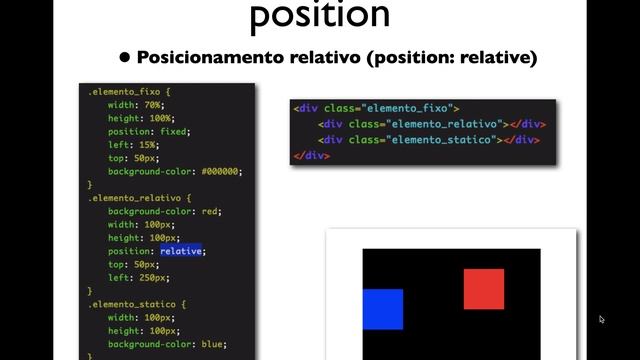 CSS - Posicionamento смотреть онлайн