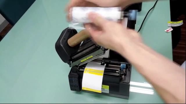 Термотрансферный принтер Citizen CL-S621.mp4 смотреть онлайн