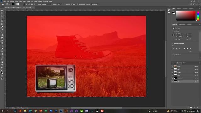 How to use the Lens Blur Filter in Photoshop CC, Focal blur point with mask, Part-21 смотреть онлайн